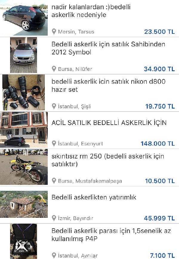 Bedelli askerlik, ikinci el piyasasını canlandırdı - MedyaFaresi.com