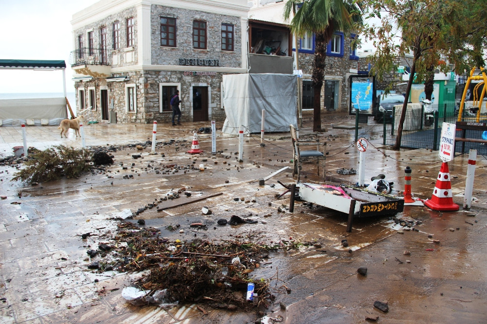 Bodrum'da SEL ile ilgili gÃ¶rsel sonucu